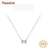 Tancise S925 Sterling Silver Luxury Personality Pendant Necklace Women's Classic Tide Necklace