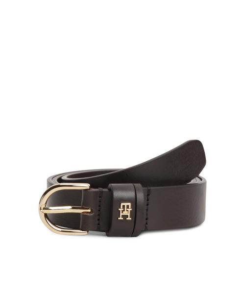 Ремень TOMMY HILFIGER Essentials с золотым логотипом
