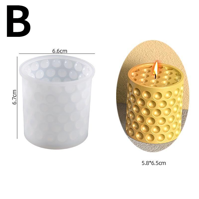 1 шт. силиконовая форма для свечей в виде геометрического пузыря разных стилей, сферический фонарь, кристальная эпоксидная смола, декор