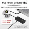 Док-станция Buffalo с microSD SD-картой, 4K HDMI-выход, Power Delivery PD, iPhone 16, USB, Черный, Type-C, 7-в-1, Ридер, Порт, Совместимый, Совместимый,