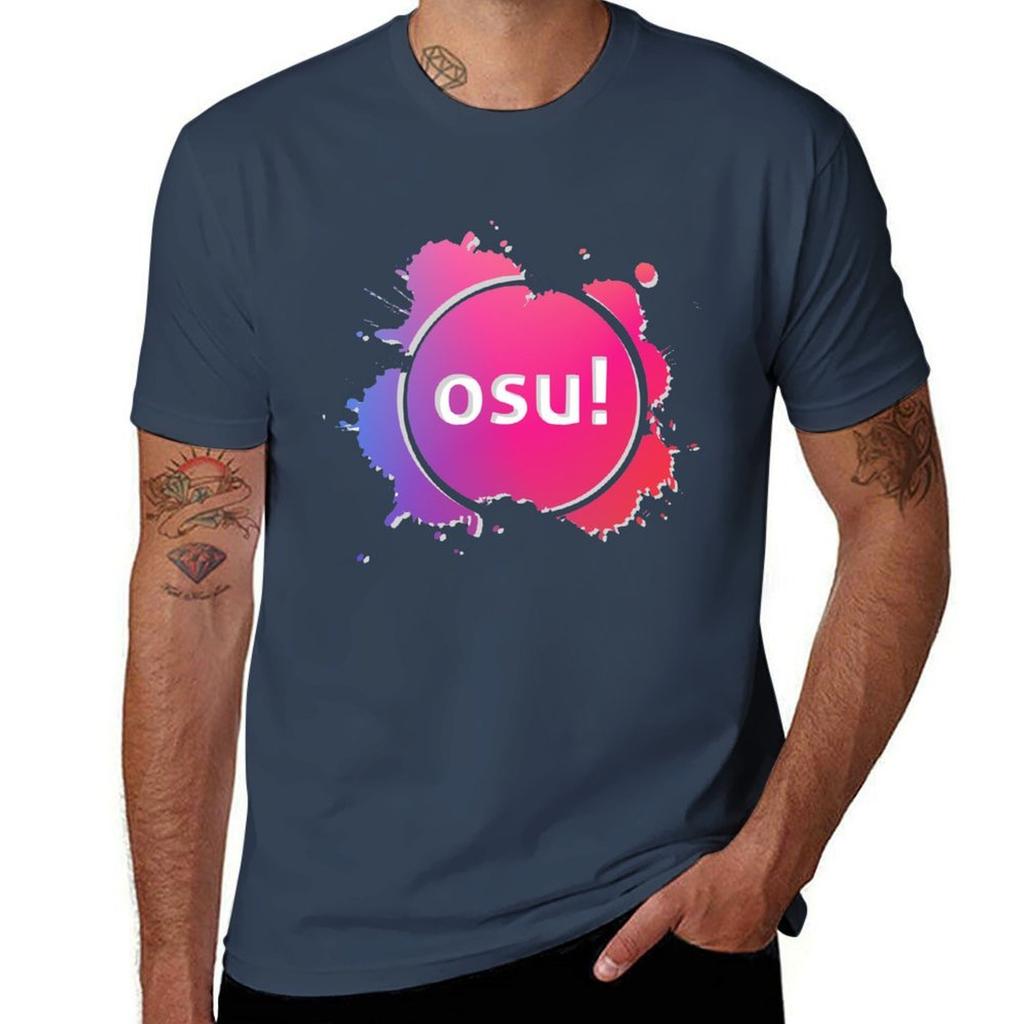 Design Osu Blue Pink Tshirt Plus Size Comfort Fit Tee Tshirt