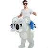 Надувной костюм коалы, шоу, декор, маскарадный костюм для вечеринок, праздников