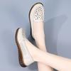 Fashion Summer Breathable Soft Sole Fashionable Casual Women's Single Shoe Comfortable Anti-Slip Wear-Resistant Mom Shoe Versatile