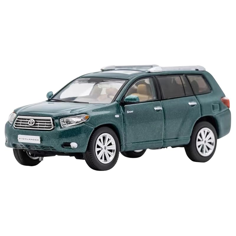 Gaincorp Products 1/64 Toyota Highlander LHD Green Finished Product