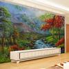 Европейский стиль Водный лес Пейзаж Фотообои для спальни гостиной диван фон Декор 3d обои