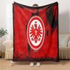 Eagle Crest Frankfurt Emblem Flannel Blanket, Soft Polyester, Modern Design, All-Season for Camping, Travel, Gifts for holidays or birthdays