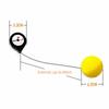 Rotation Training Golf Head Balance Trainer Adjustable Length Golf Swing Trainer  Training Aid