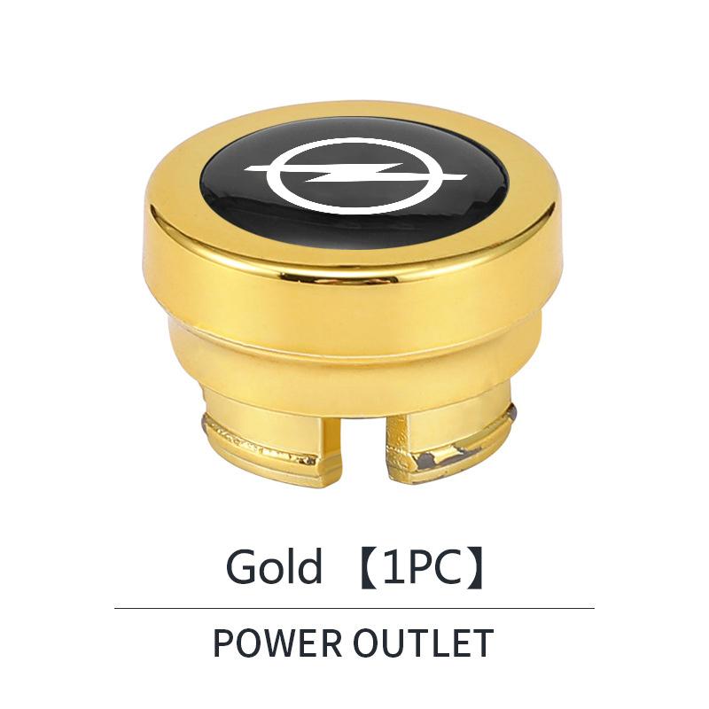 Высококачественная крышка прикуривателя автомобиля Пылезащитная Автомобильная Декорация Для Opel Corsa D Astra Insignia Mokka Adam Combo OPC Vauxhall