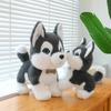 Милые плюшевые игрушки хаски, мягкие детские забавные питомцы, мультяшные сувенирные куклы, подарки