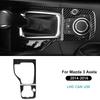 Carbon Fiber Gear Shift Panel Cover for Mazda 3 Axela 2014-2016 LHD RHD Interior Trim