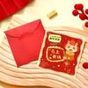 6pcs Traditional Red Envelopes Cartoon Money Bags Cash Gift Package  New Year Celebration