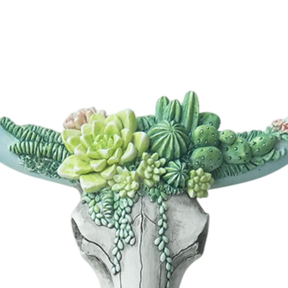 Настенный декор в виде черепа коровы, креативная скульптура в виде черепа коровы длиннорогой породы, фигурки в виде головы быка, художественное ремесло для бара, отеля, гостиной