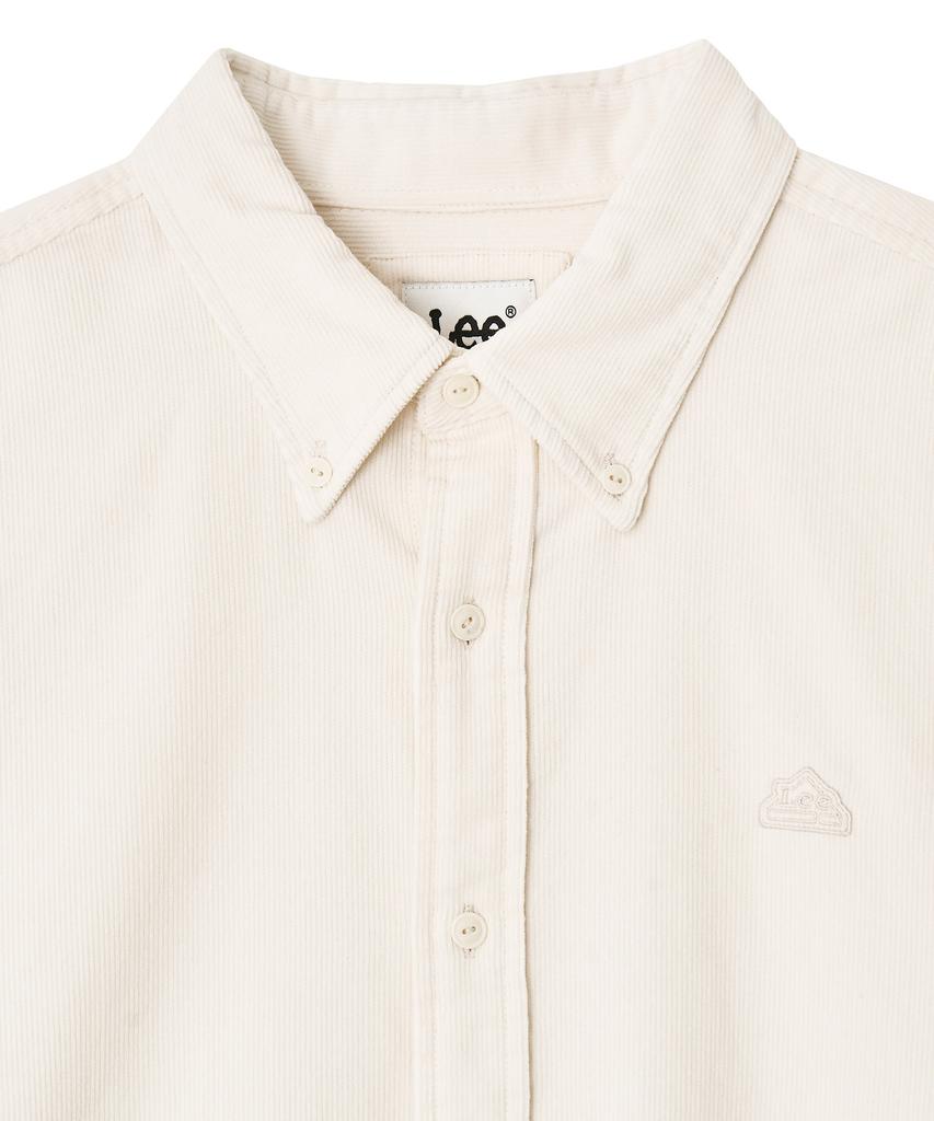 LEE House Logo Corduroy Shirt Ivory