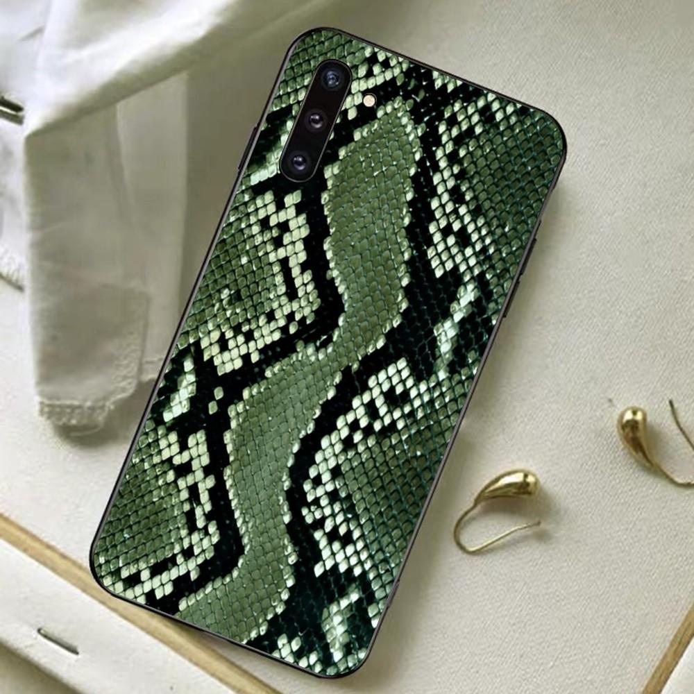 Чехол для телефона из змеиной кожи для Samsung A 13 21 30 31 32 51 52 53 70 для Huawei Honor 50 60 70 для OPPO vivo
