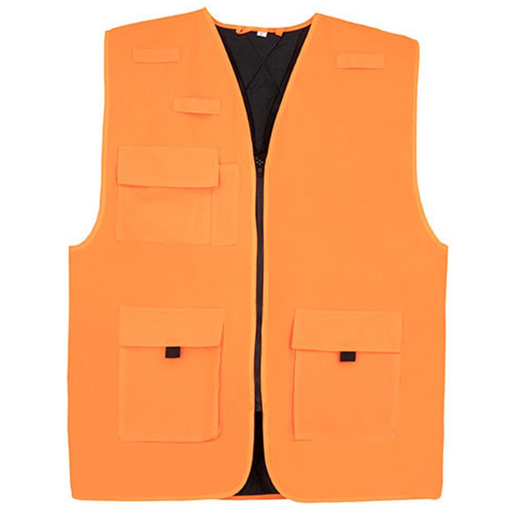 Korntex Mens Kiel CO² Neutral Padded Multi-Functional Work Hi-Vis Vest
