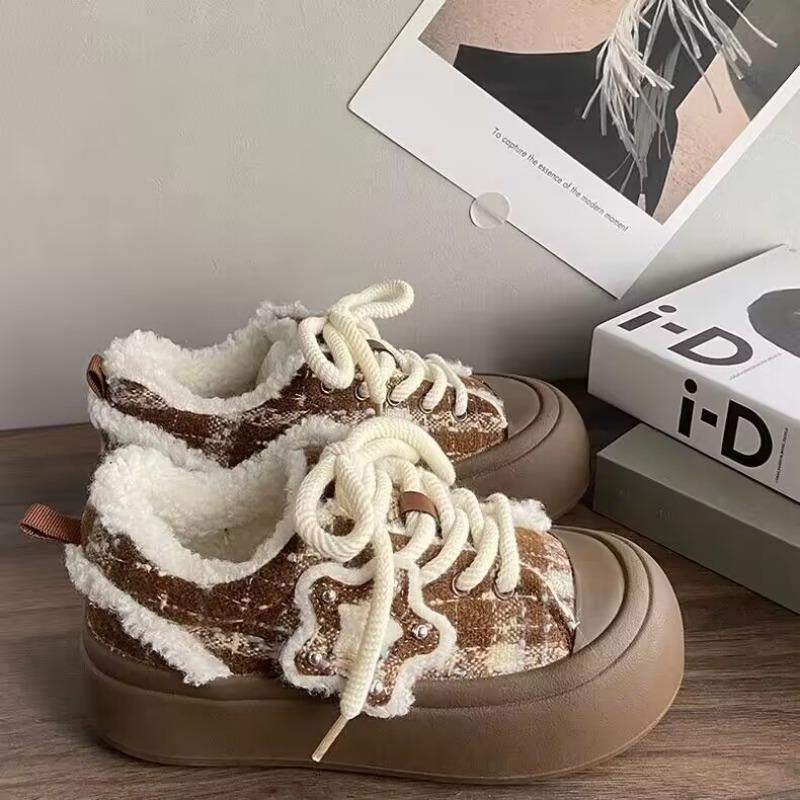 Женские туфли на платформе с повседневной обувью