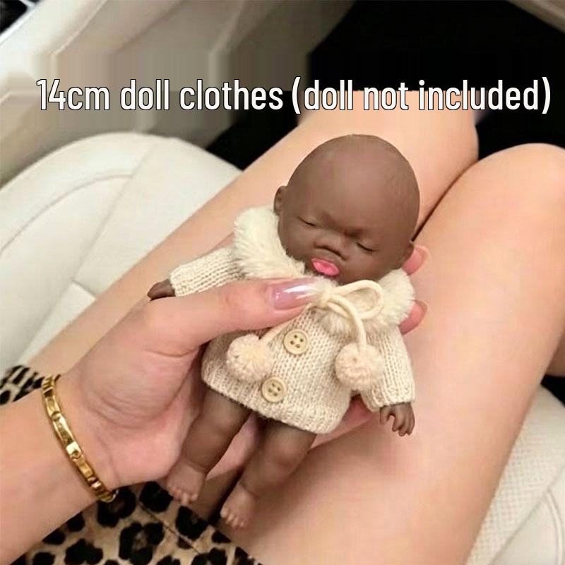 Natasha 14cm Doll Pajamas - Cute Animal Princess Outfit for Black Dolls