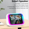 Smart Alarm Clock Bluetooth Speaker Weather Display Night Light Music Stories Player Photo Frame Perfect Gift Bluetooth APP