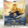 Ретро Z-Zelda Мультяшный Линк Игры Фланелевое Одеяло, Ультра Мягкий Теплый Плюшевый Плед для Дома Спальни Кровати Дивана Походного Пикника Ребенка