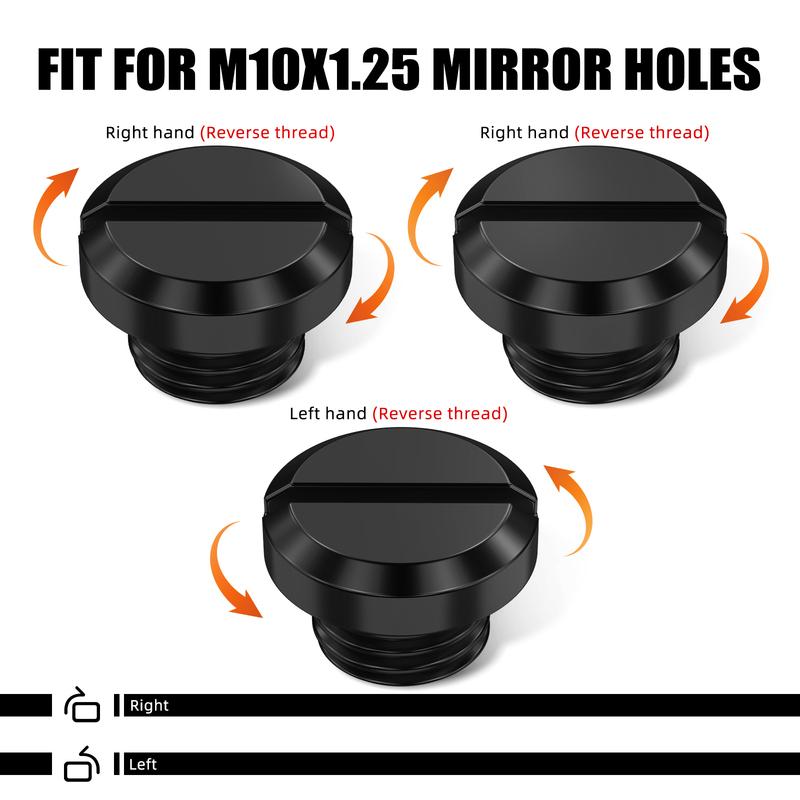 M10XP1.25 Motorcycle Mirror Hole Plug Screw Bolts For KTM 1090 1190 1290 ADVENTURE SUPER DUKE GT/R 125 200 250 390 690 790 DUKE