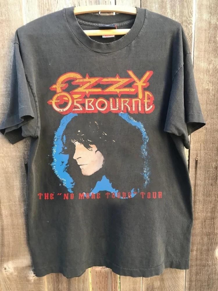 Ozzy Osbourne 1992 No More Tears Graphic Charcoal Unisex Tshirt Men Women Unisex T-Shirt