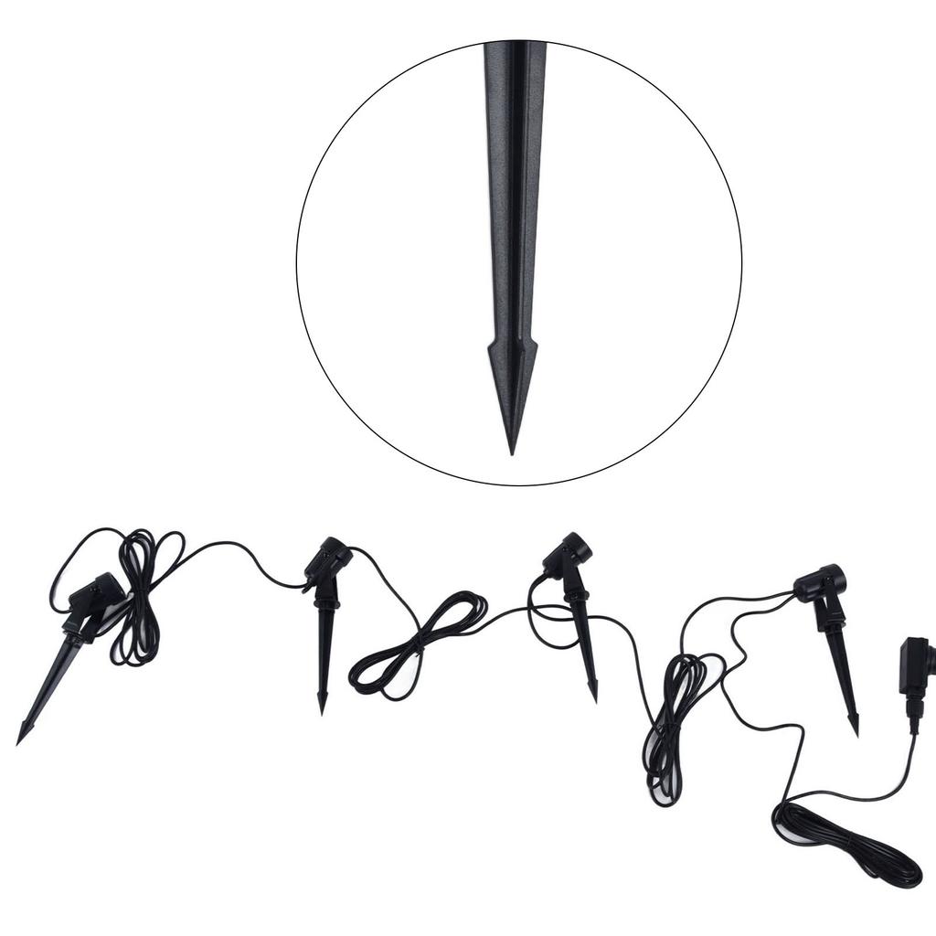 4 in 1 LED Lawn Light 14m Waterproof Spotlight for Gardening Yard House Tree 100?240VEU Plug
