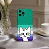 1PC C-Cute B-Boykisser -R Phone Case For iPhone 17,16,15,14,13,12,11 Plus,Pro Max,XS,Soft Silicone Black Cover