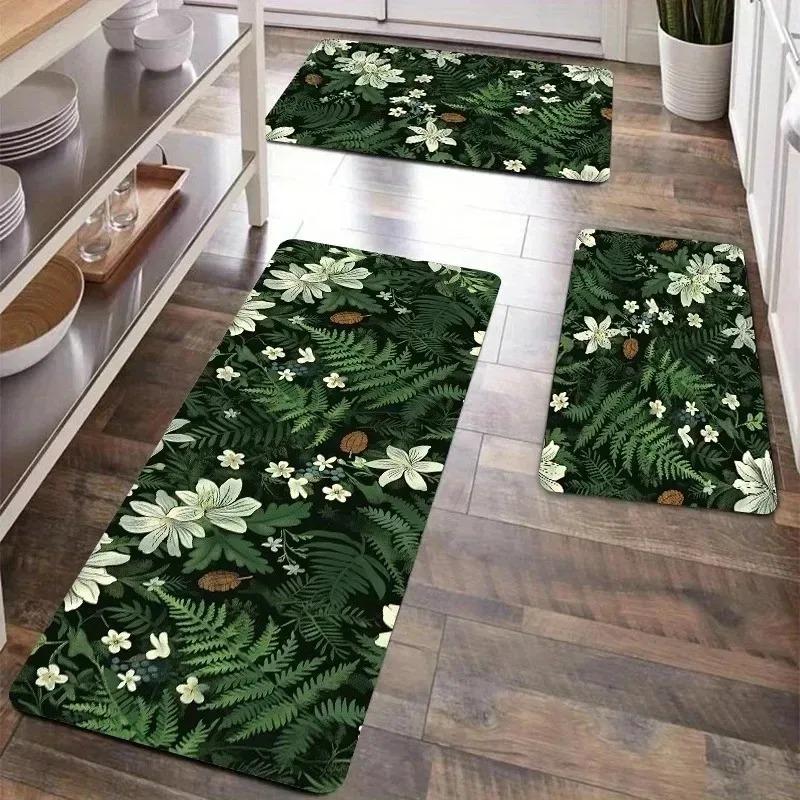 1PC Sight Pattern  Kitchen Rugs Non-Slip Home Door Mats Pop design Bathroom Rugs Bath Mat Carpet for Home Sink Laundry Decor