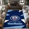 Manchester City Customize Your Name Carpet Design for Dormitory Hallway Study room Balcony Anti-slip Rug Office home decor Gift for Festivals