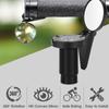 Bicycle Handlebar Plug Rearview Mirror Adjustable Bicycle Handlebar Mirror Bike Rearview Mirror