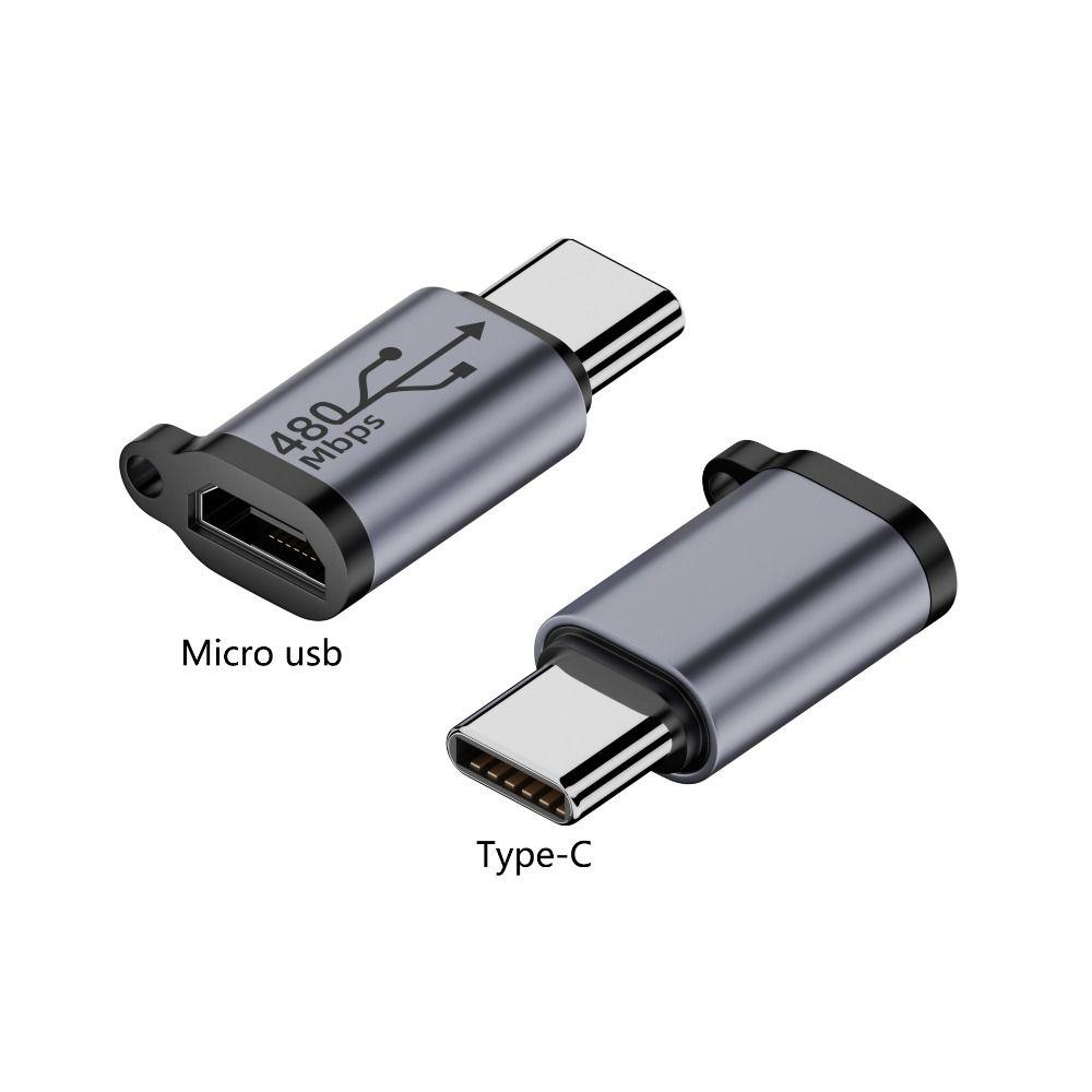 Fast Charging Micro USB Adapter Mini USB To Type-C Converter for Mobil Phone/Tablet/PC/Laptops