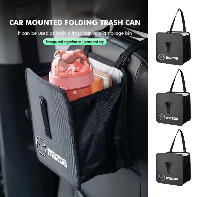 Multifunctional Car Seat Back Storage Bag Hanging Tidying Stowing Organizer Box For Mazda CX9 MX5 RX8 Axela Demio Atenza MS GJI