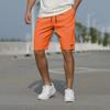 Men's Casual New Solid Color Shorts Breathable Beach Pants