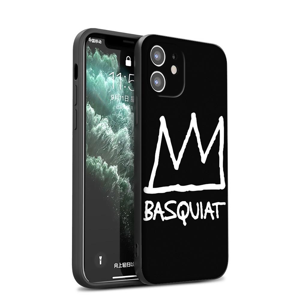 GX103 Жан-Мишель Баския, мягкий силиконовый чехол для iPhone 13 12 Mini 11 Pro XS Max XR X 8 7 6 6S Plus 5 5S SE 2020
