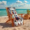 Personalized customized proof beach towel with Italian Brainrot animal pattern - soft, absorbent,quick-drying,perfect swimming,camping&bathing