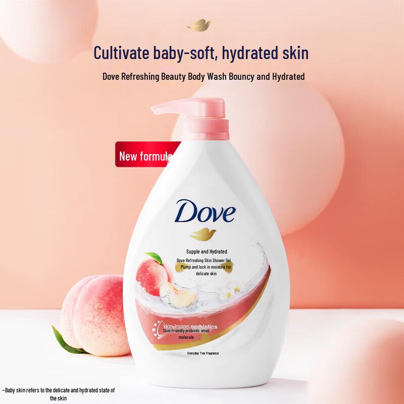 Dove Deeply Nourishing Peach Joy Shower Gel