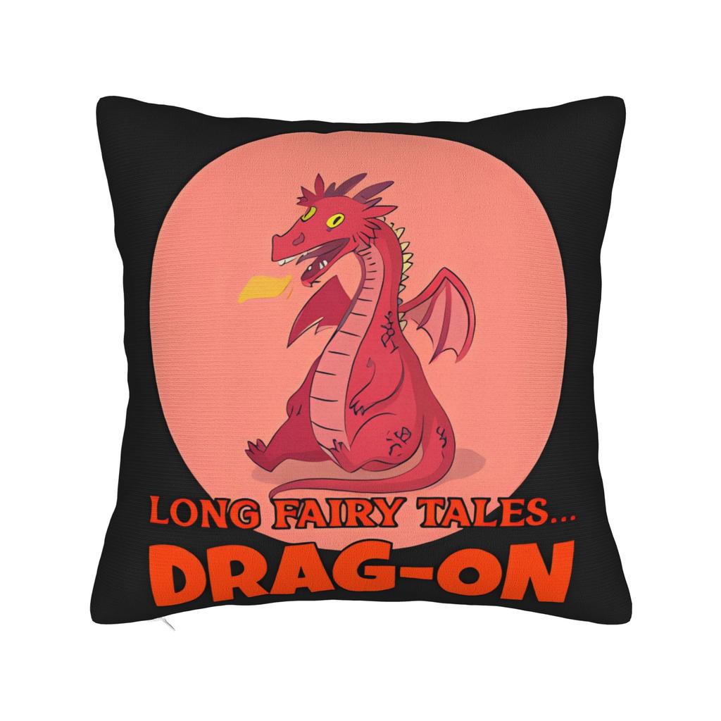 Dragon Tales Pillow Case Comfy Pillow Cover Morden Cushion Cover For Living Room Chair