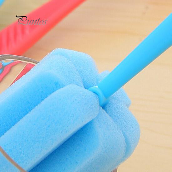 1 Pc Sponge Brush Milk Bottle Cup Glass Washing Cleaning Kitchen Cleaner Tool