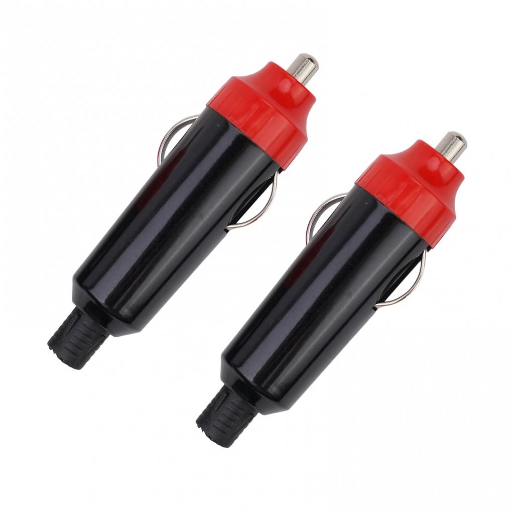Set of Two Waterproof Plugs Compatible with DC Vehicle Systems