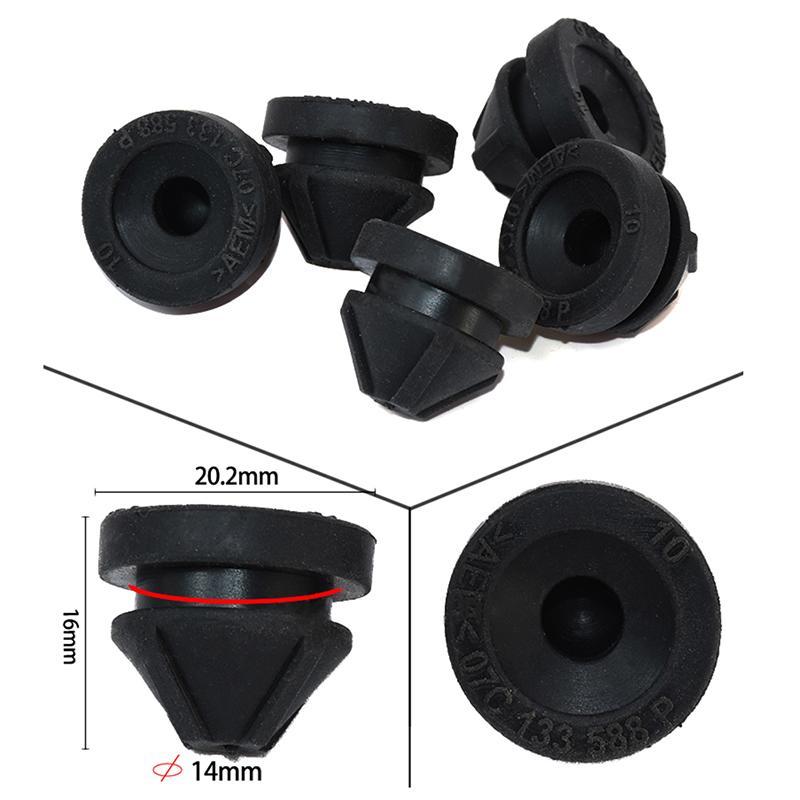 2 шт. резиновый буфер корпуса воздушного фильтра, защитная пластина двигателя, резина для Golf Mk6 Mk7 Cc Jette Ea111 1.6 1.6V Ea211 1.4T 07C 133 588