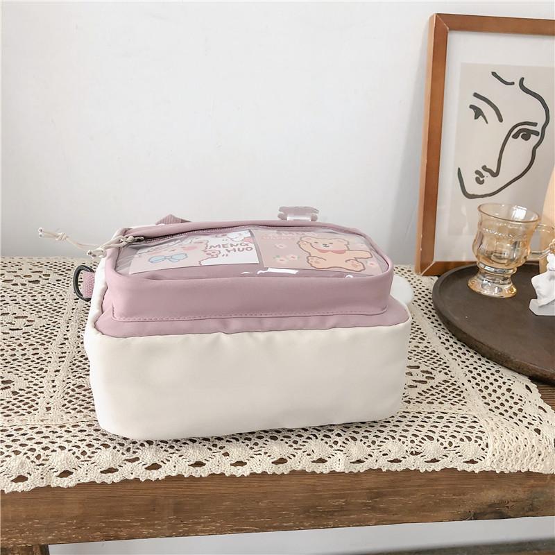 Нейлоновые маленькие рюкзаки для женщин Нейлоновые школьные сумки для девочек-подростков Рюкзак Цветочный дорожный рюкзак