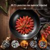 MAXCOOK Lijing Series 34cm Nitrided Iron Wok