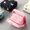 1pc Cute Sanitary Pad Storage Bag Portable Large Capacity Organizer with Unique Prints, Ideal for Makeup, Coins & Small Items Storage