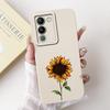 Для Vivo Y200 Чехол V2307 Стильный Мультяшный Подсолнух Чехол для Девочек Для Vivo Y 200 V2307 V29E Y200 5G Мягкий Fundas Capa 6.67"