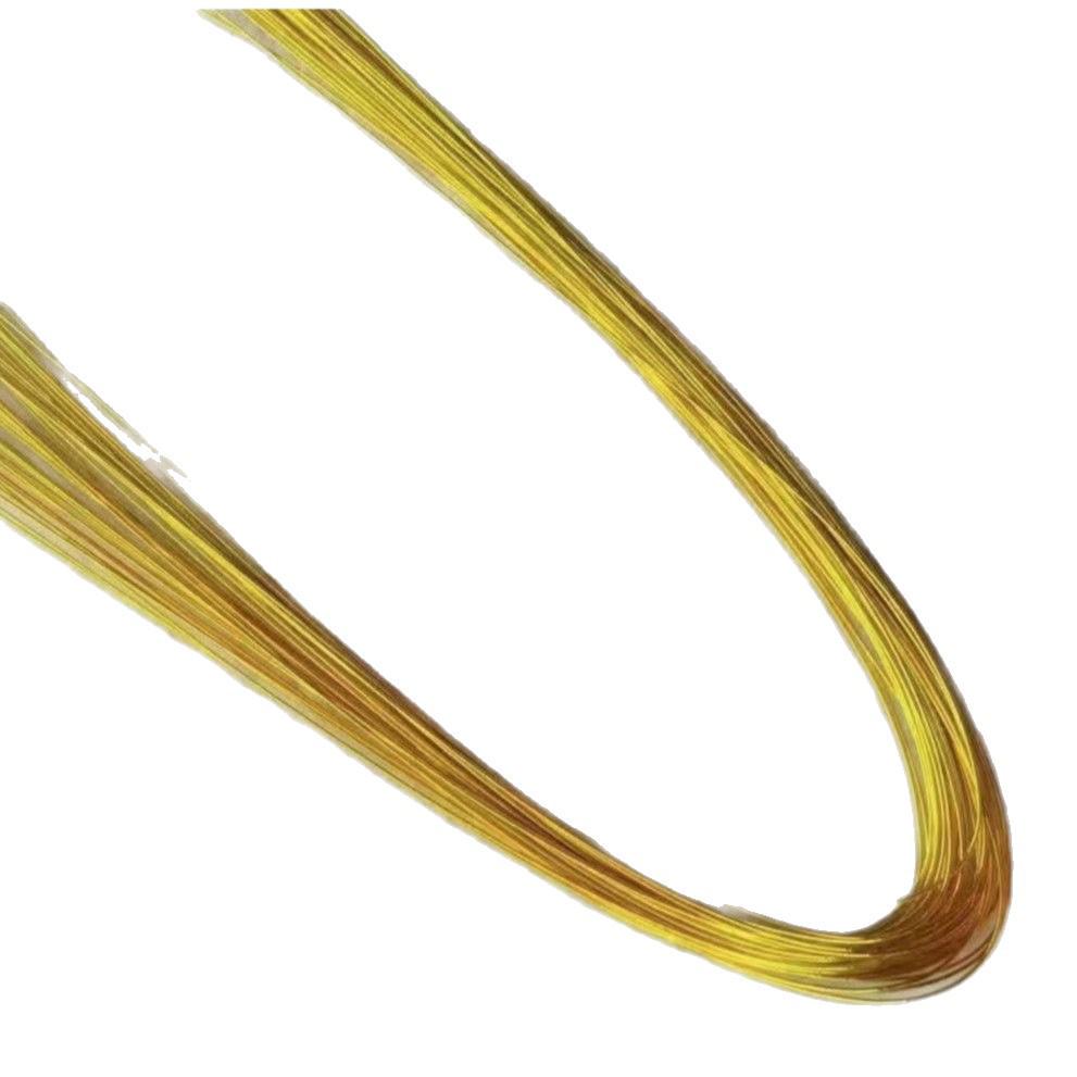 No. 24 Gold Wire for DIY Flower Crafts and Beading Art
