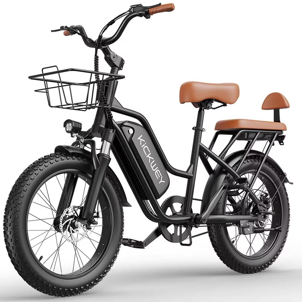 2026 best-selling LD20 electric assisted female 750W 48V 20AH lithium battery male and female adult urban electric bicycles