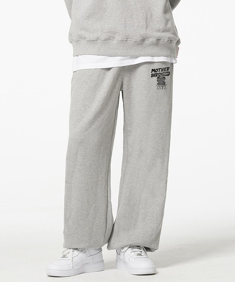 ARTISTWEAR [Atw X Motherbird] Pile Wide Jogger Pants