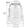 2pcs Aluminum Alloy 12AN Male Weld on Bung Fitting 12AN Male Flare Weldable Fuel Tank Fitting Adapter Connector