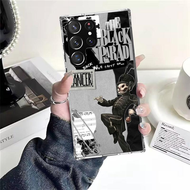 My Chemical Romance MCR For Samsung Galaxy S25 S24 S23 S22 Ultra Phone Case S21 Plus S20 FE S10 + S25Edge Fundas Cover Coque