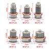 SS304 M12 M14 Magnetic Oil Drain Plug Oil Drain Screw Oil Pan Iron Suction Bolt with Red Copper Gasket auto accessories Fuel System Fittings7